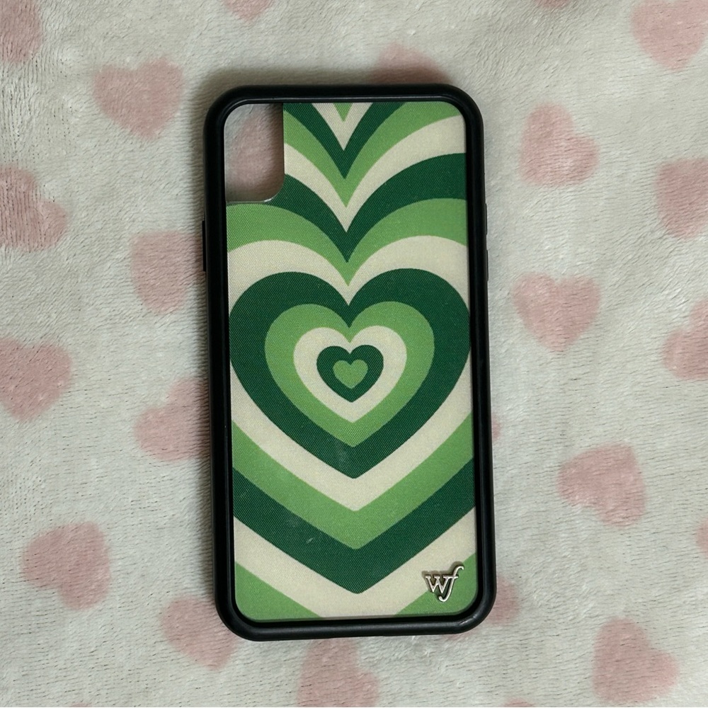 wildflower “matcha love” iPhone XR case